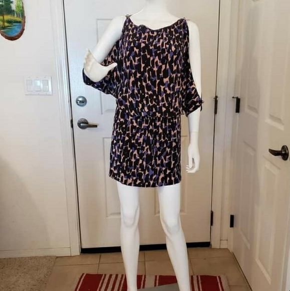 Karina Grimaldi Cold Shoulder Dress Size XS - Picture 1 of 7